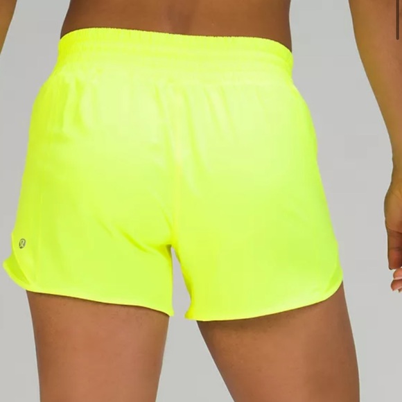 lululemon athletica Shorts Lululemon Hotty Hot Short 4highlighter